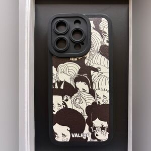 Valfre Black and White Graphic Phone Case brand new